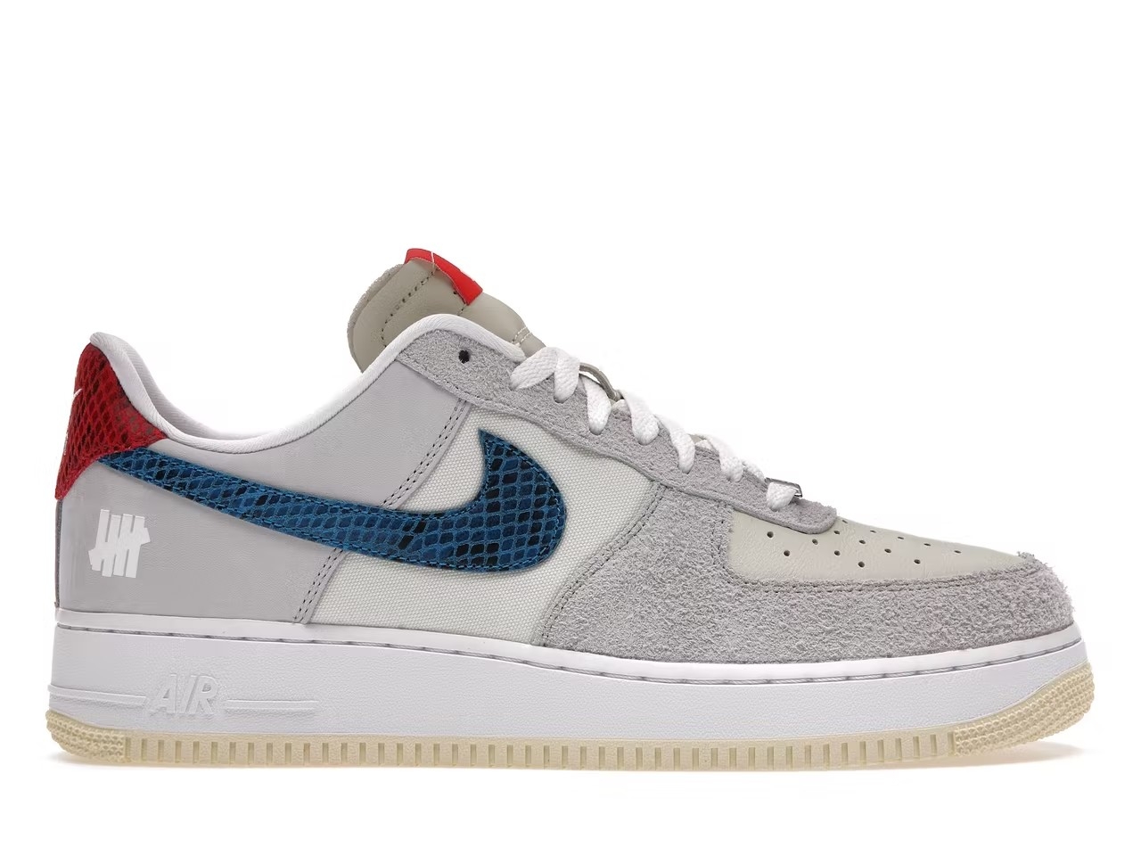 Air Force 1 x Undefeated 5 On It 1 Tenis sneakers Nike Air Force 1 Low SP x Undefeated - 5 On It Dunk vs. AF1 Grey Fog