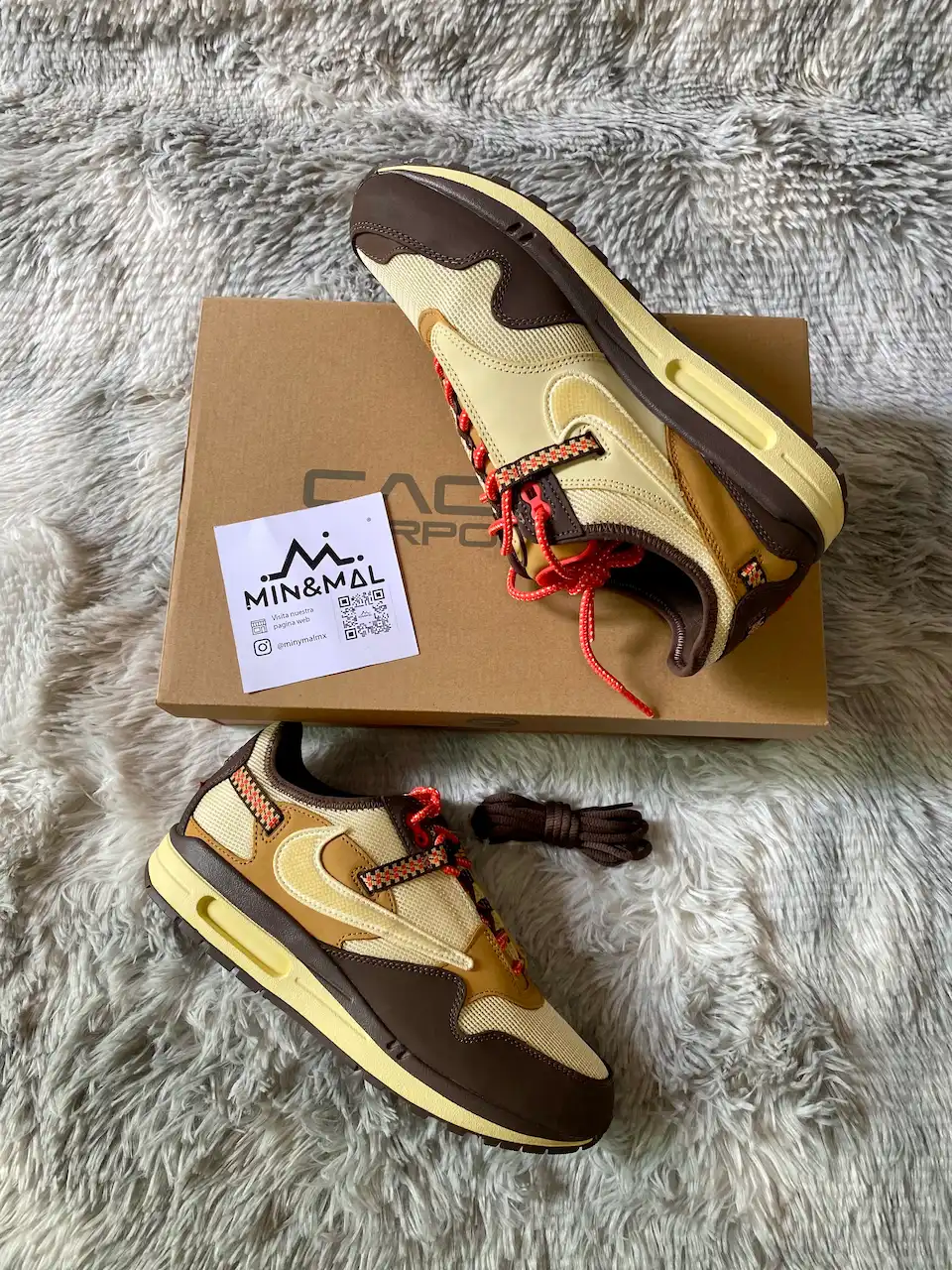 Nike Air Max 1 x Travis Scott Cactus Jack - Baroque Brown Nike Air Max 1 x Travis Scott Cactus Jack - Baroque Brown