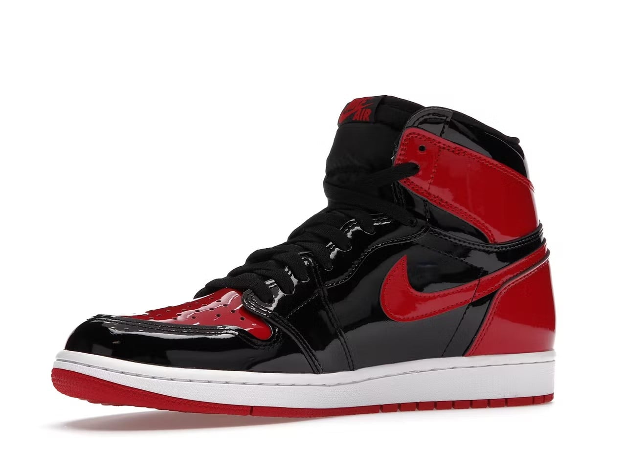 Jordan 1 High OG Bred Patent Adulto 3