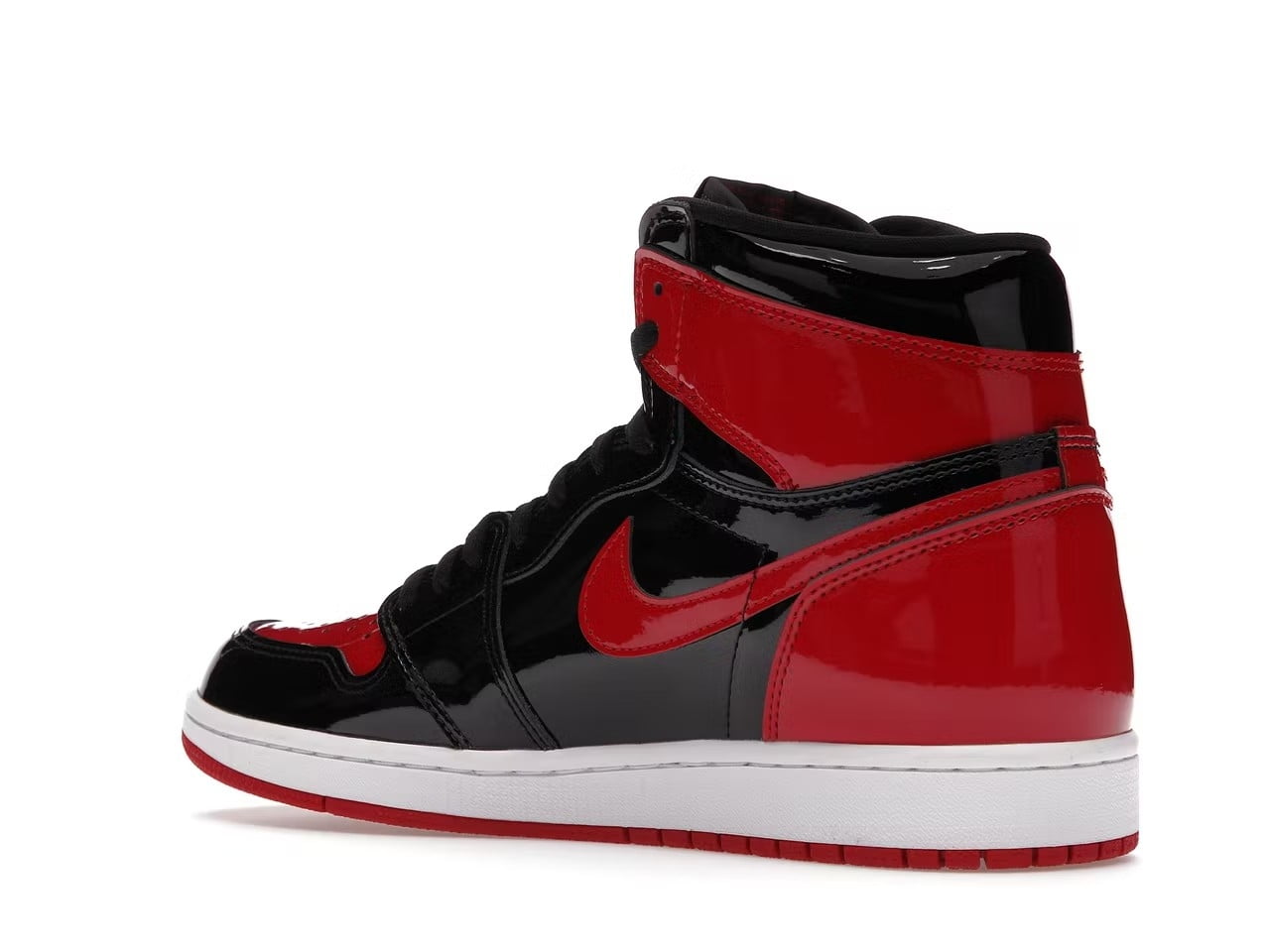 Jordan 1 High OG Bred Patent Adulto 5