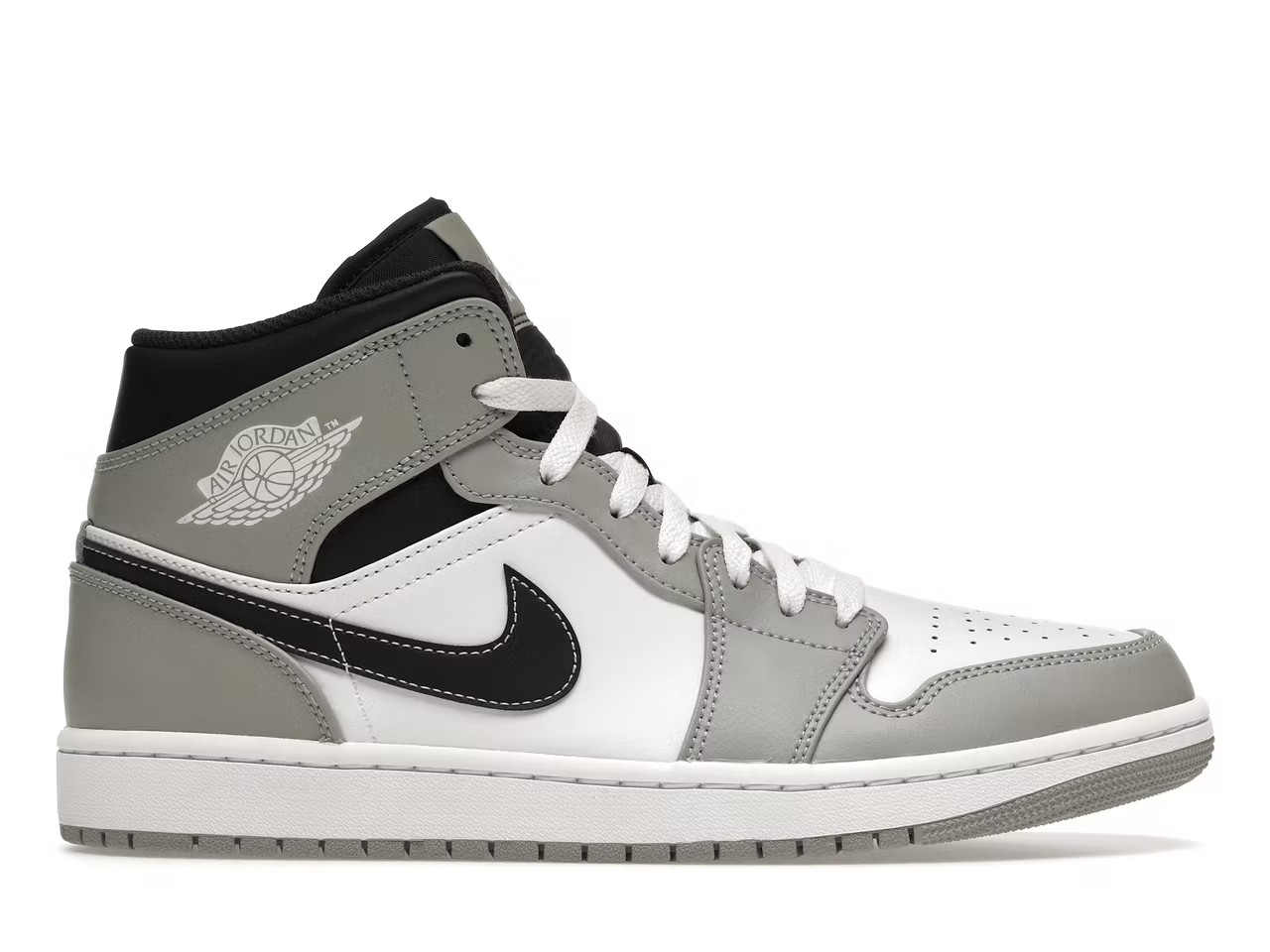 Jordan 1 Mid - Light Smoke Grey Anthracite 1 tenis Jordan 1 Mid Light Smoke Grey Anthracite 1 sneakers minymal