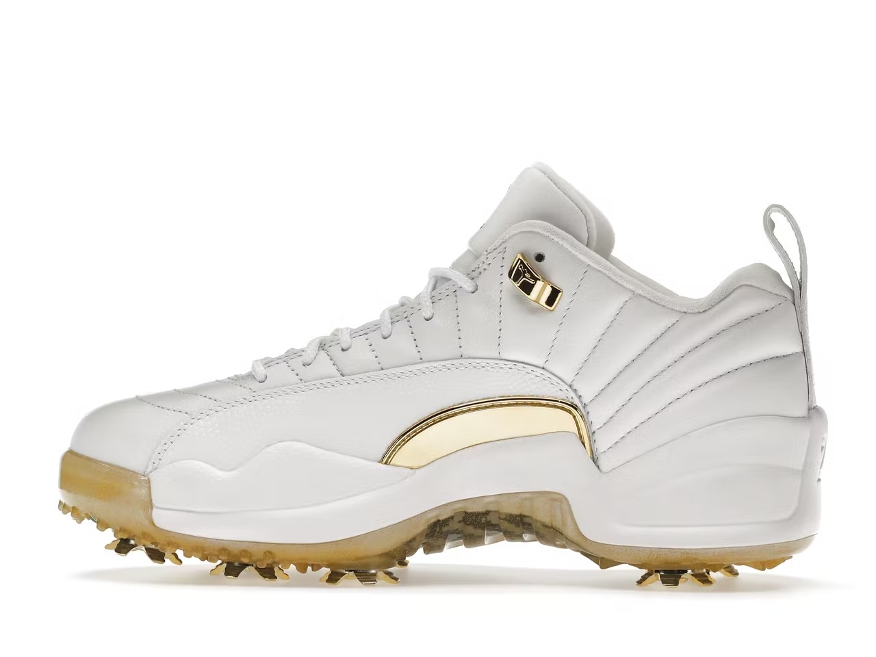 Jordan 12 Golf Metallic Gold 4