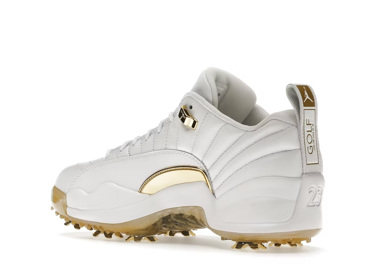 Jordan 12 Golf Metallic Gold 5