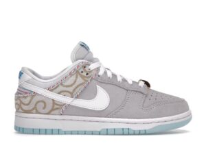 Nike Dunk Low SE Barber shop Grey 1