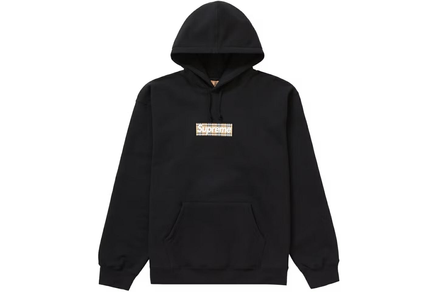 Supreme x Burberry Box Logo Supreme x Burberry Box Logo - Black