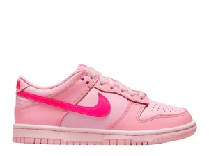 sneakers tenis Nike Dunk Low - Triple Pink Barbie (GS)