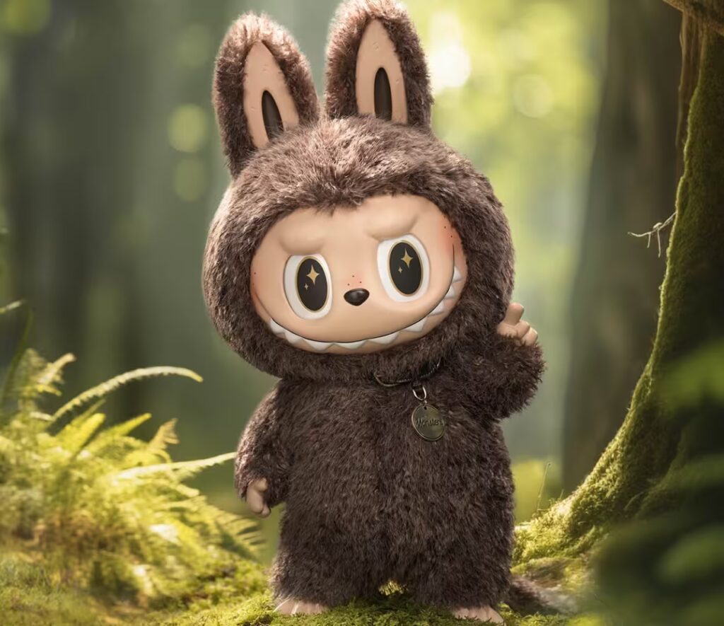 figura labubu Zimomo I Found You banner minymal