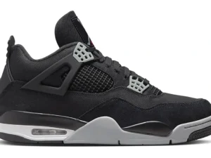 Jordan 4 Retro SE - Black Canvas minymal tenis