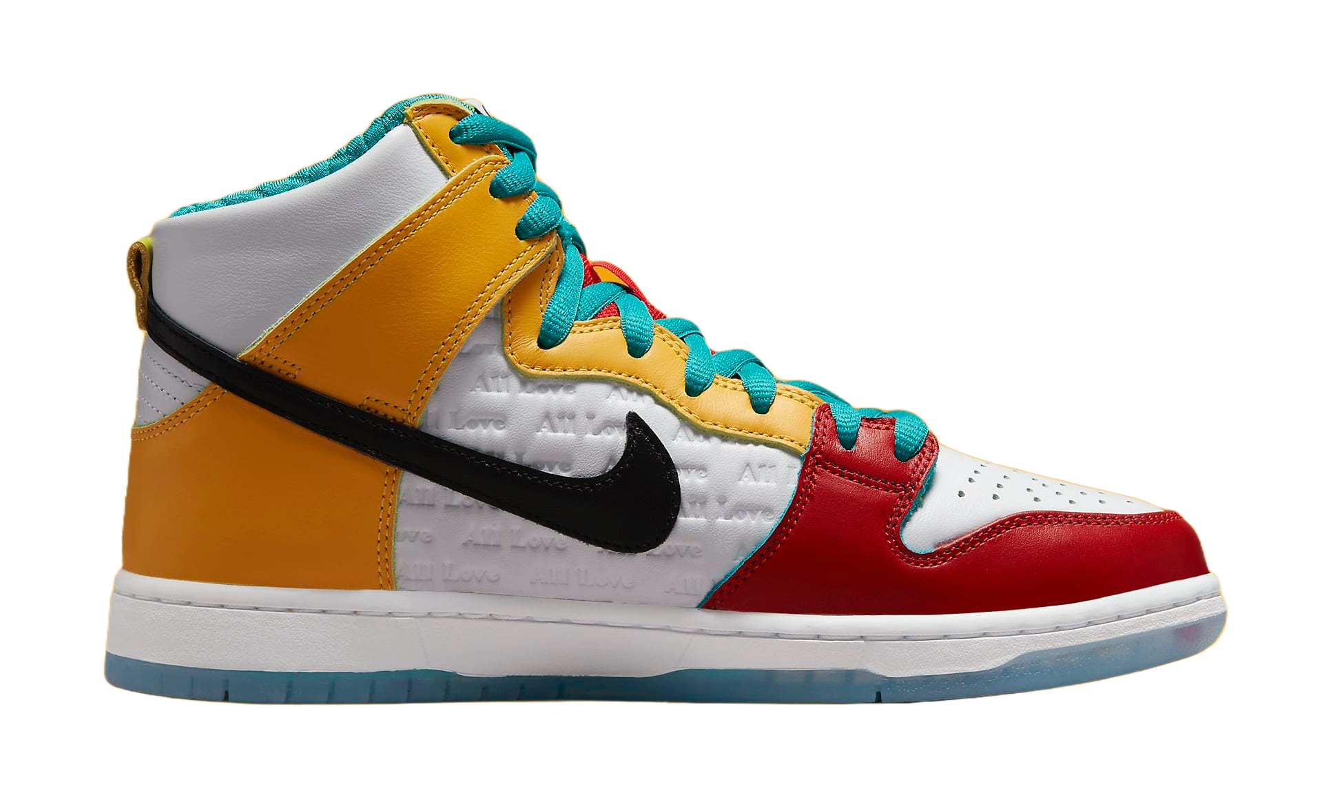 Nike SB Dunk High Pro x froSkate – All Love No Hate Nike SB Dunk High Pro x froSkate - All Love No Hate