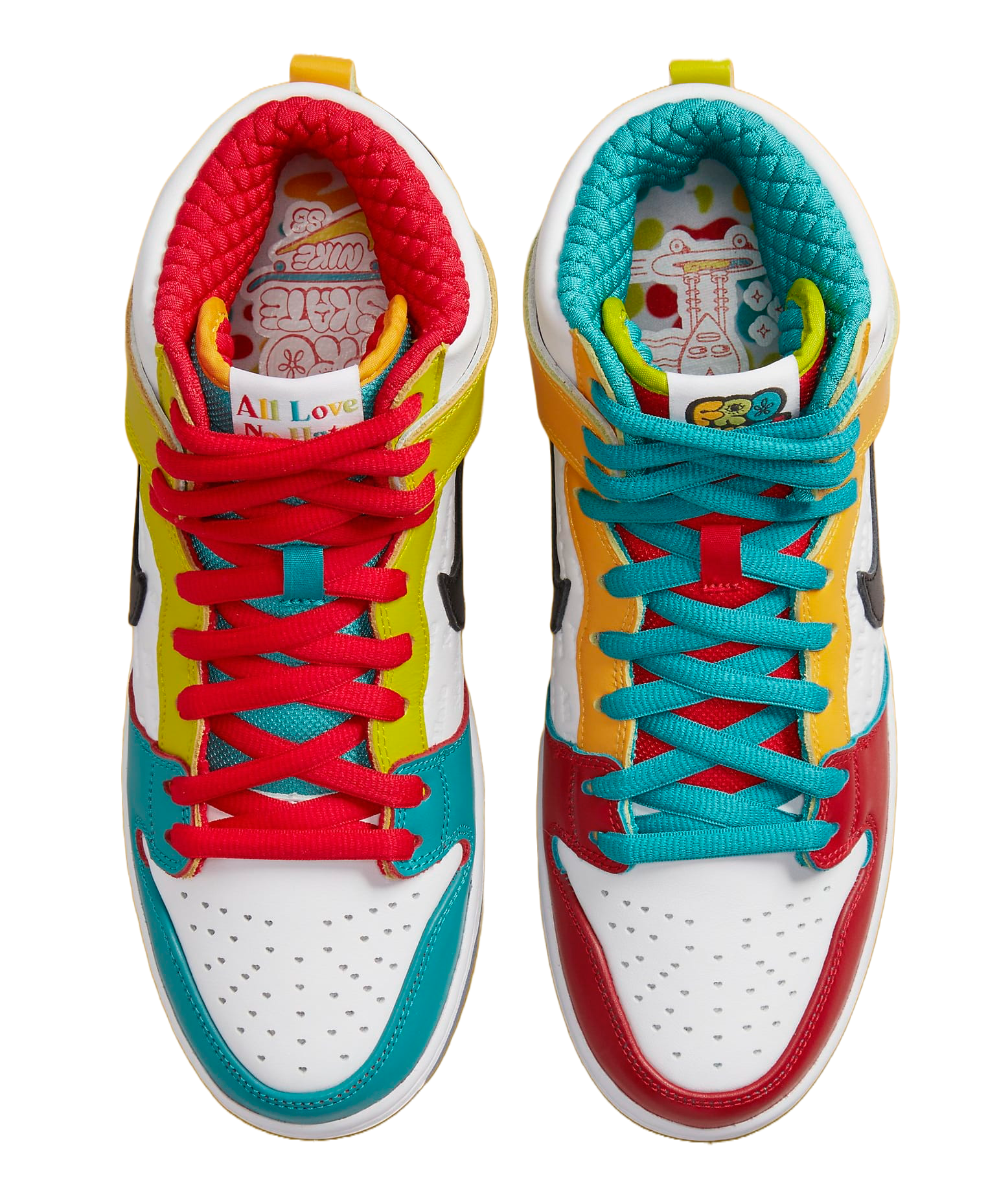 Nike SB Dunk High Pro x froSkate - All Love No Hate 5 Nike SB Dunk High Pro x froSkate - All Love No Hate 5