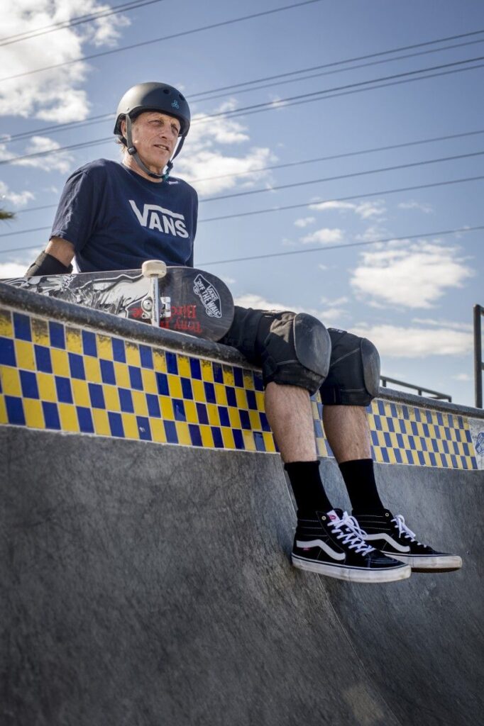 los tenis que usan los famosos Tony Hawk Vans, via Pinterest