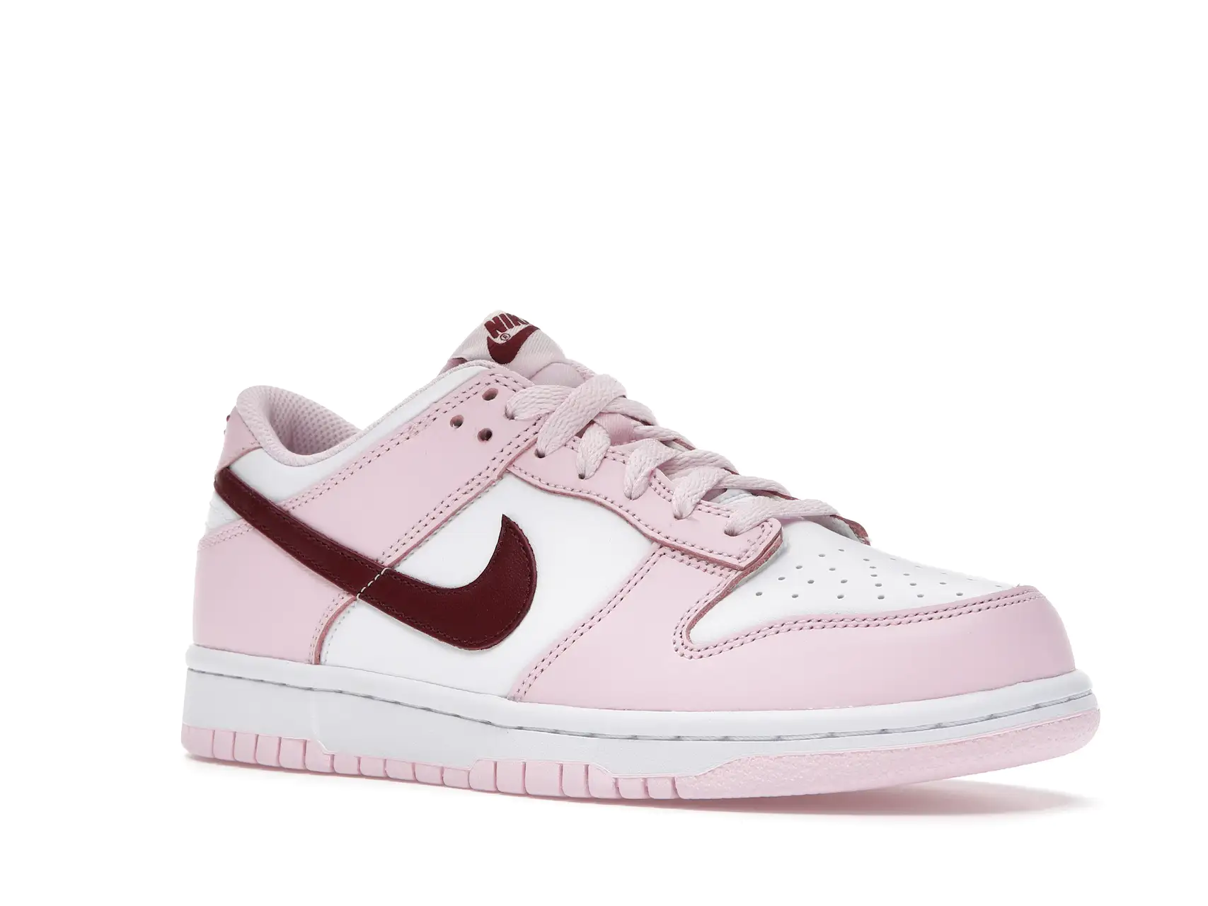 Nike Dunk Low - Pink Foam Red (niños) 2 Nike Dunk Low - Pink Foam Red (niños) 2