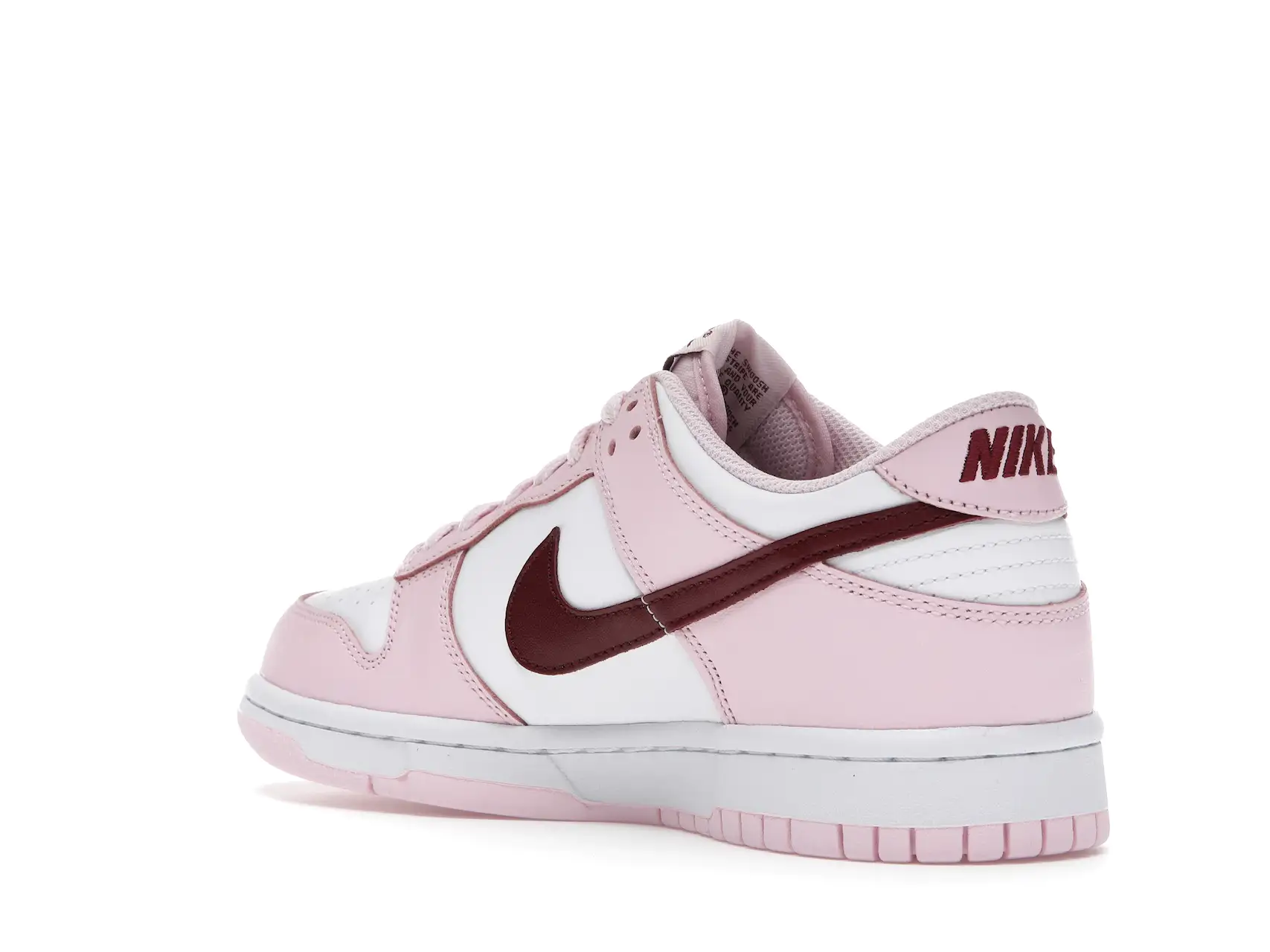 Nike Dunk Low - Pink Foam Red (niños) 3 Nike Dunk Low - Pink Foam Red (niños) 3
