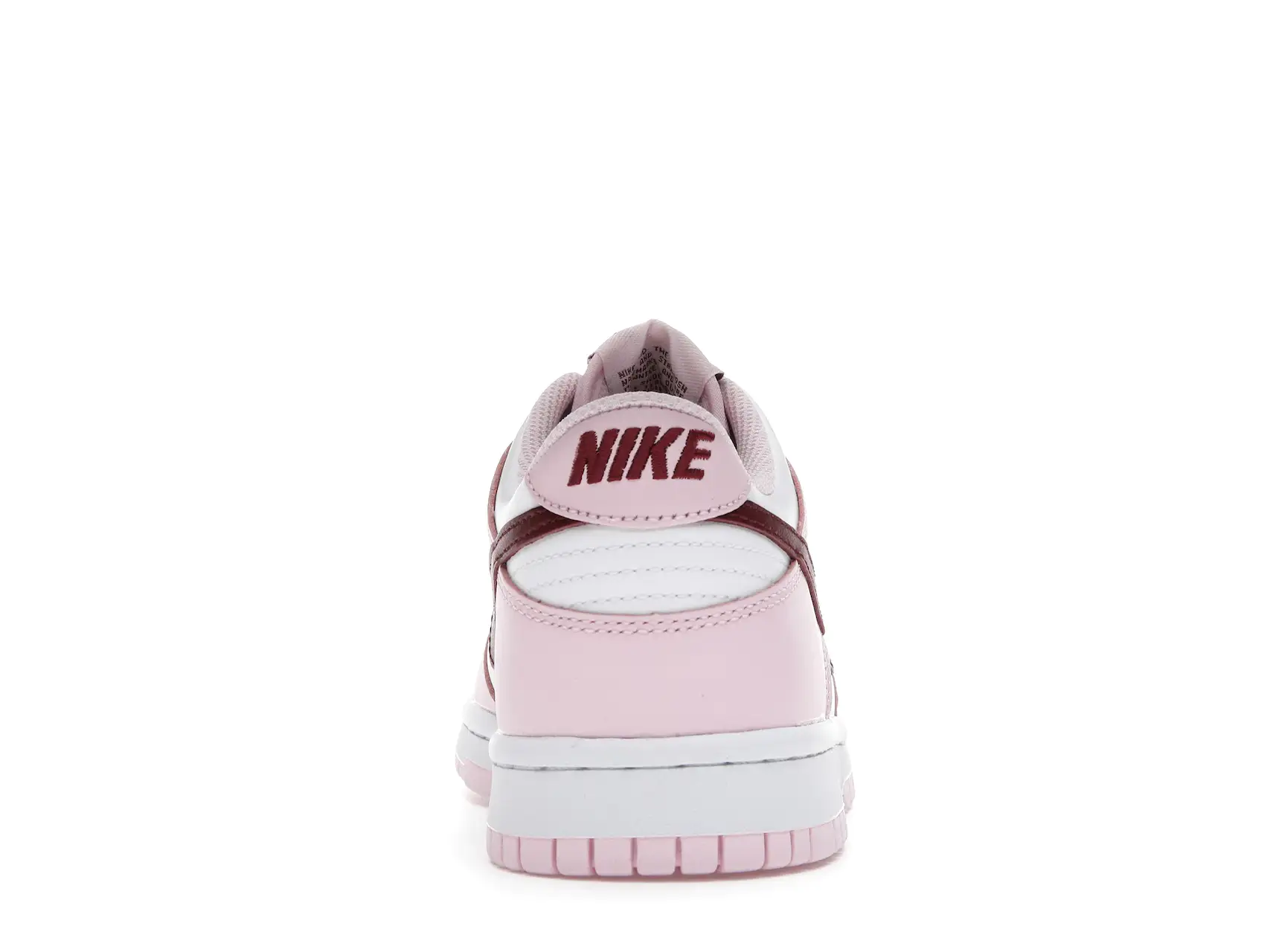 Nike Dunk Low - Pink Foam Red (niños) 5 Nike Dunk Low - Pink Foam Red (niños) 5
