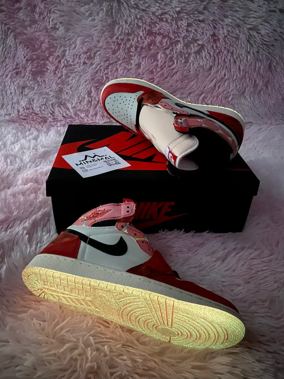 tenis sneakers 6 Jordan 1 Retro High OG x Spider-Man - Next Chapter DV1748-601 minymal tenis sneakers 6