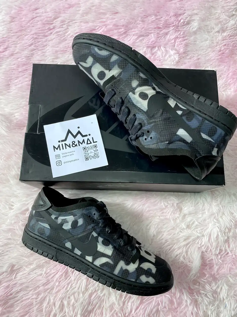 Nike Dunk Low x Comme Des Garcons - Print (Mujer) CZ2675-001 tenis sneakers minymal 6 Nike Dunk Low x Comme Des Garcons - Print (Mujer) CZ2675-001 tenis sneakers minymal 6