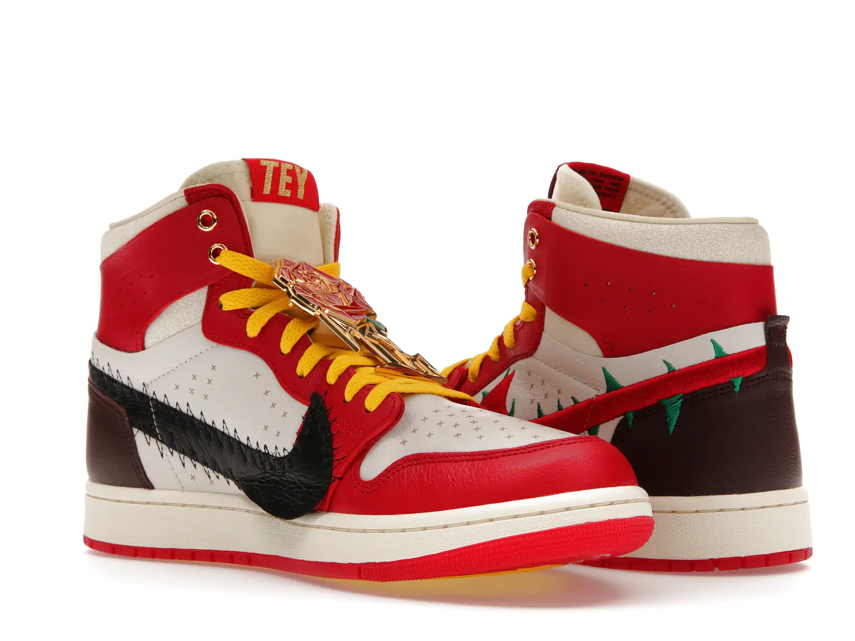 Jordan 1 High Zoom Air CMFT 2 x Teyana Taylor - A Rose From Harlem FJ0604-601 tenis sneakers minymal 3 tenis Jordan 1 High Zoom Air CMFT 2 x Teyana Taylor - A Rose From Harlem FJ0604-601 inclinado izquierdo