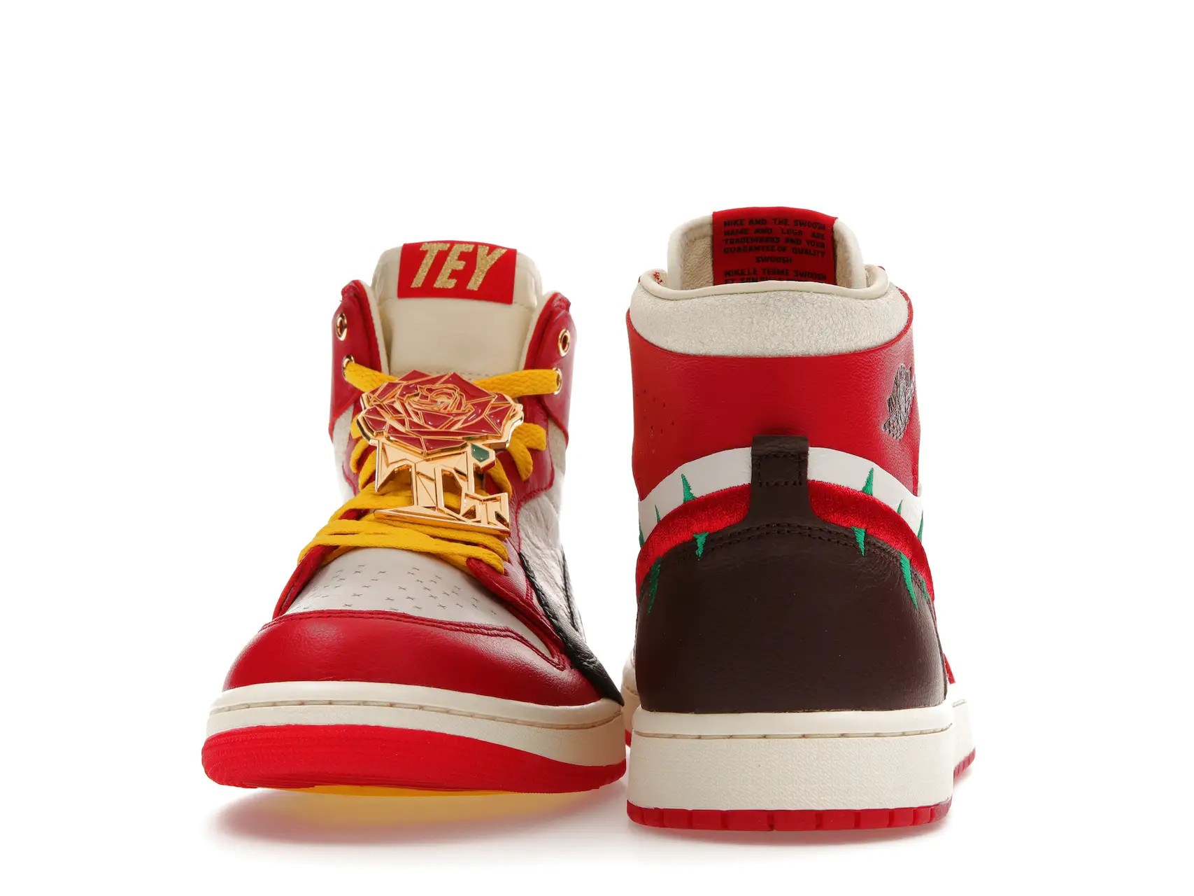 Jordan 1 High Zoom Air CMFT 2 x Teyana Taylor - A Rose From Harlem FJ0604-601 tenis sneakers minymal 5 tenis Jordan 1 High Zoom Air CMFT 2 x Teyana Taylor - A Rose From Harlem FJ0604-601 parte trasera