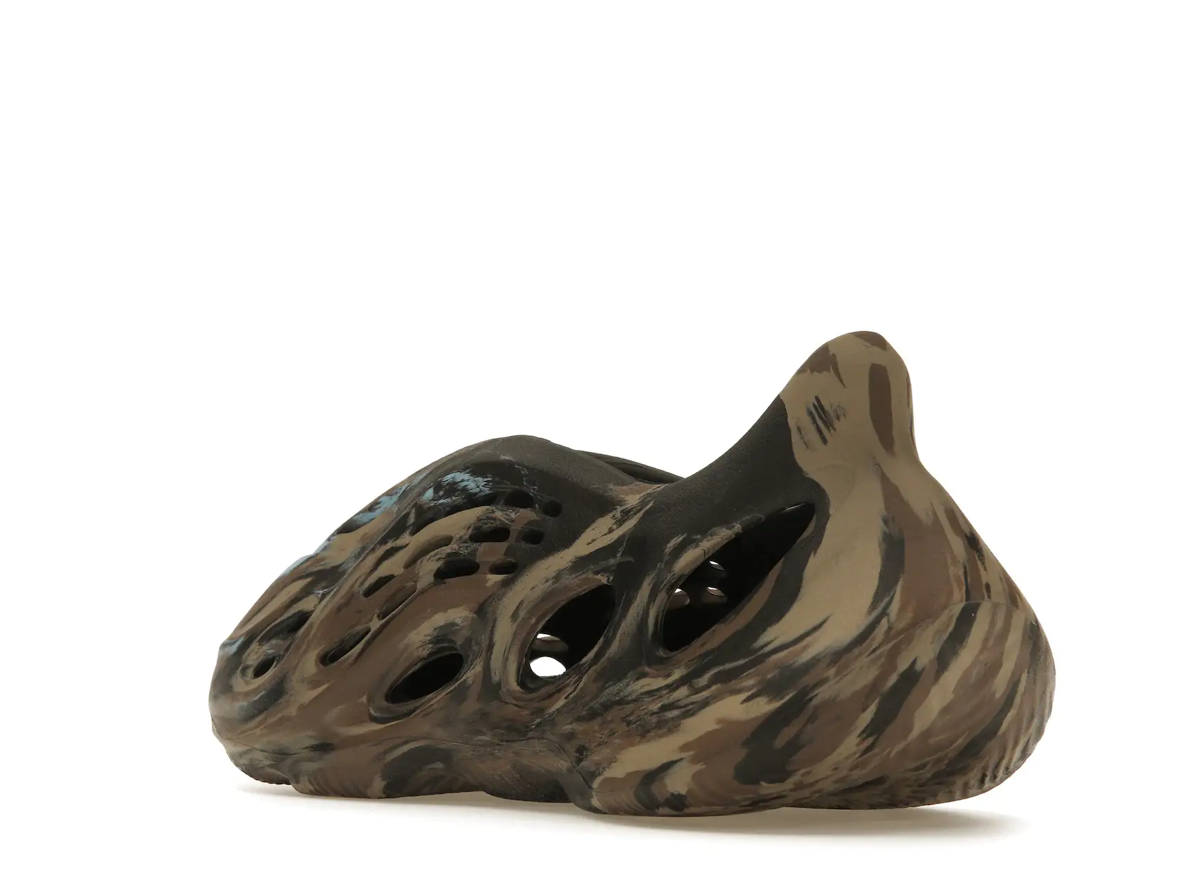 adidas Yeezy Foam RNR MX Cinder ID4126 minymal sneakets tenis 4 tenis adidas Yeezy Foam RNR MX Cinder lado izquierdo inclinado