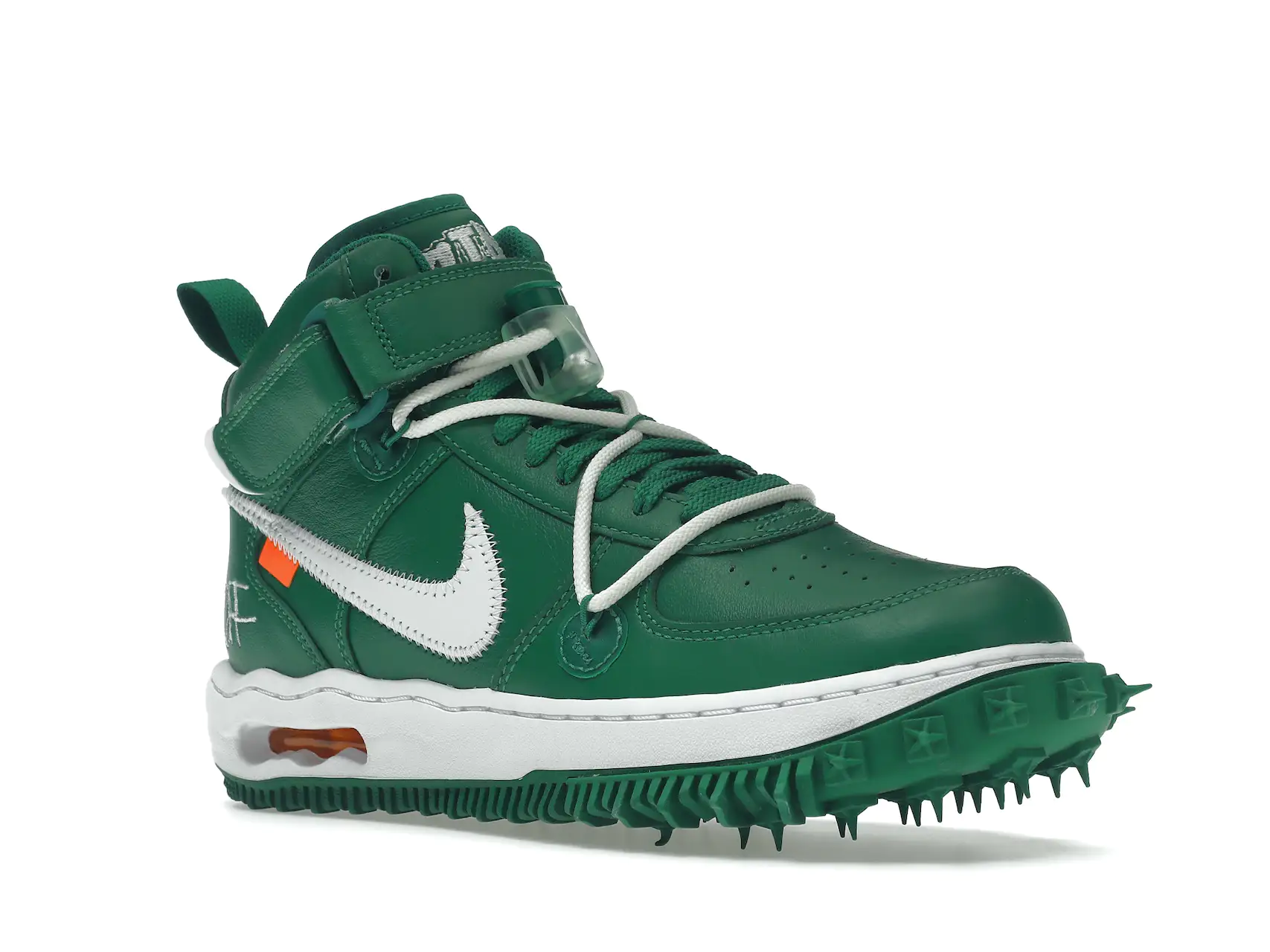 nike Air Force 1 Mid x Off-White Pine Green DR0500-300 minymal sneakers tenis 2 nike Air Force 1 Mid x Off-White Pine Green DR0500-300 minymal sneakers tenis 2