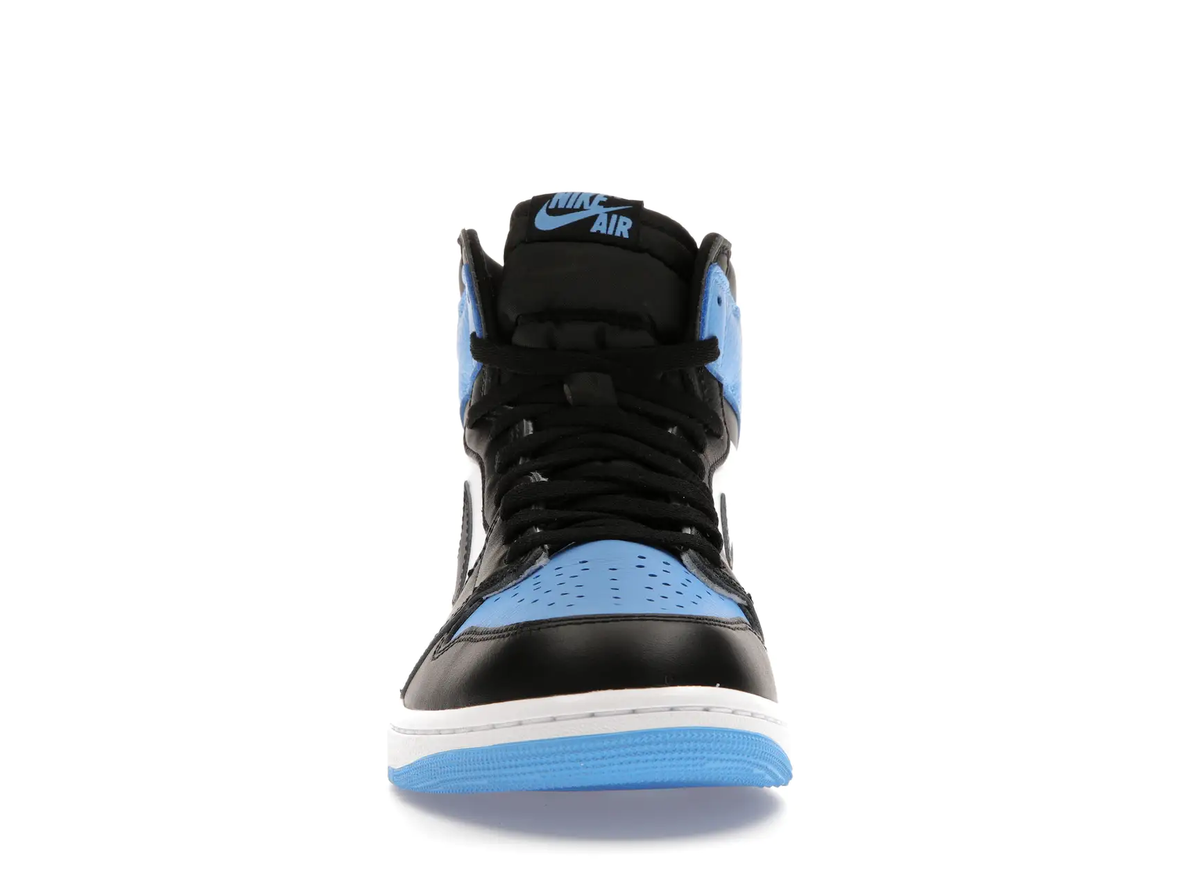 Jordan 1 Retro High OG UNC Toe DZ5485-400 tenis sneakers minymal 4 Jordan 1 Retro High OG UNC Toe parte delantera