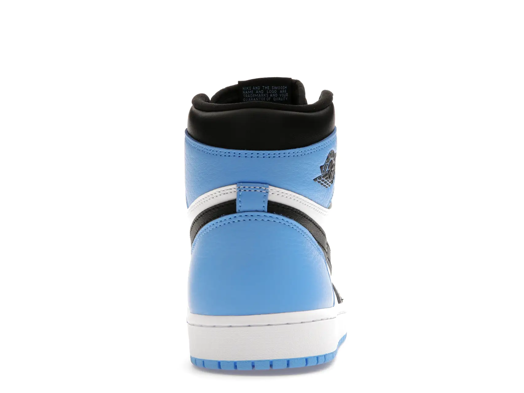 Jordan 1 Retro High OG UNC Toe DZ5485-400 tenis sneakers minymal 5 Jordan 1 Retro High OG UNC Toe parte trasera