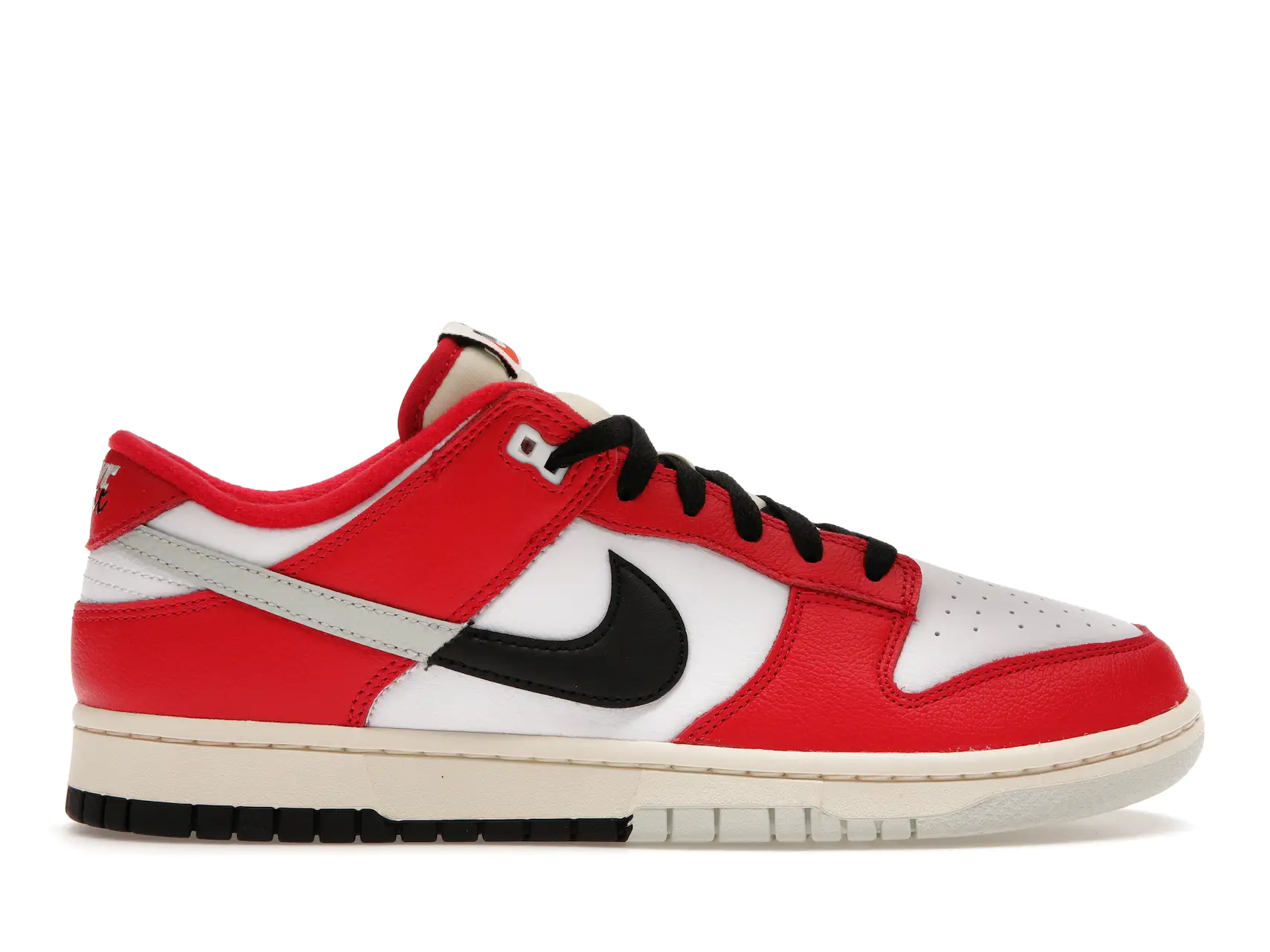 Nike Dunk Low Chicago Split DZ2536-600 sneakers minymal tenis tenis Nike Dunk Low Chicago Split lado derecho