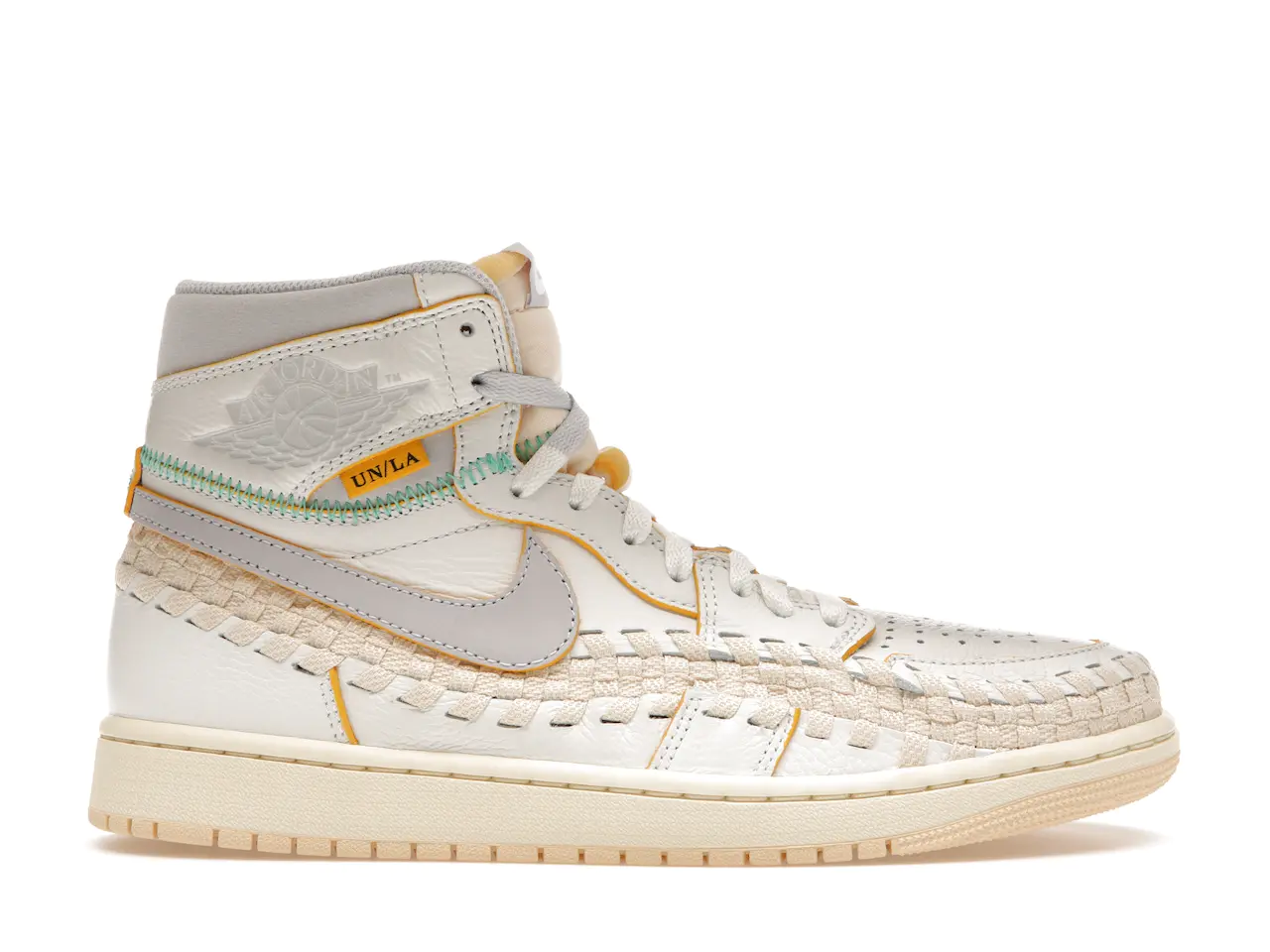 Jordan 1 Retro High OG SP x Union LA x Bephies Beauty Supply – Summer of ’96 FD2565-100 minymal tenis sneakers Jordan 1 Retro High OG SP x Union LA x Bephies Beauty Supply - Summer of '96 parte derecha