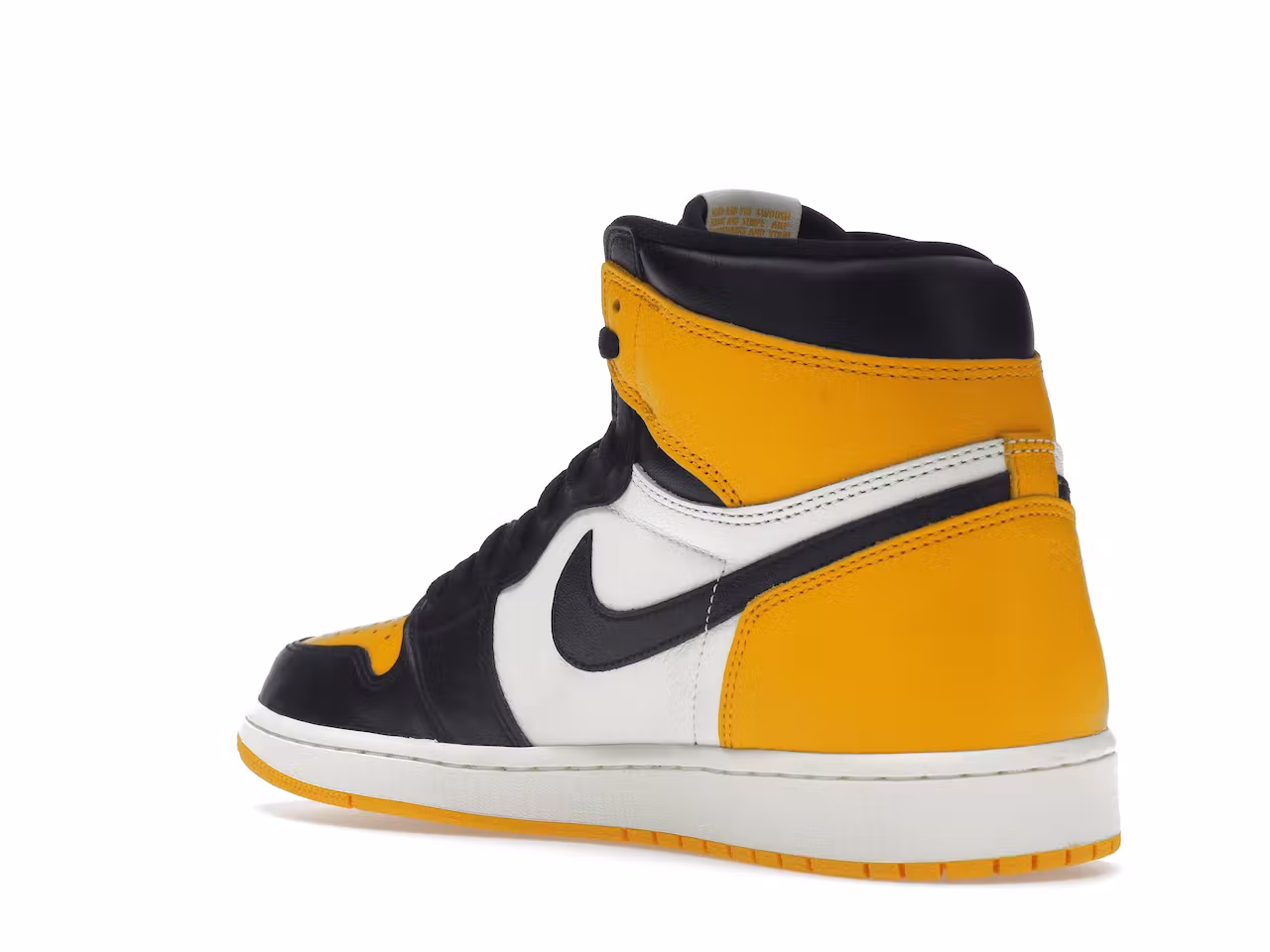 Jordan 1 Retro High OG Taxi 555088-711 minymal tenis sneakers 3 Jordan 1 Retro High OG Taxi trasero izquierdo