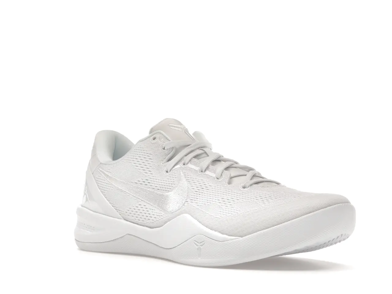 Nike Kobe 8 Protro Halo FJ9364-100 minymal tenis sneakers 2 Nike Kobe 8 Protro Halo parte delantera derecha