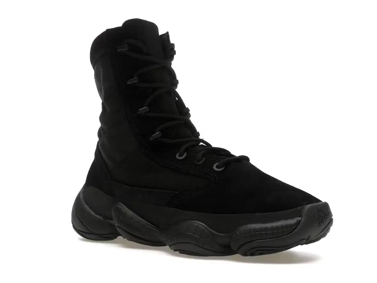adidas Yeezy 500 High Tactical Boot – Utility Black IG4693 minymal tenis sneakers 2 adidas Yeezy 500 High Tactical Boot - Utility Black lado frente derecho