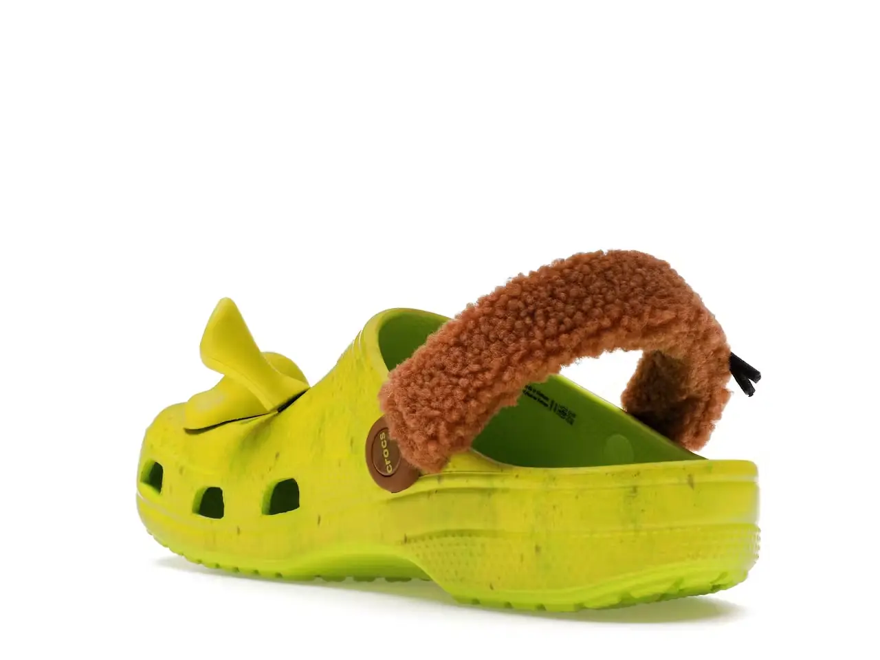 Crocs Classic Clog x DreamWorks Shrek 209373-3TX minymal tenis sneakers 3 Crocs Classic Clog x DreamWorks Shrek parte trasera izquierda