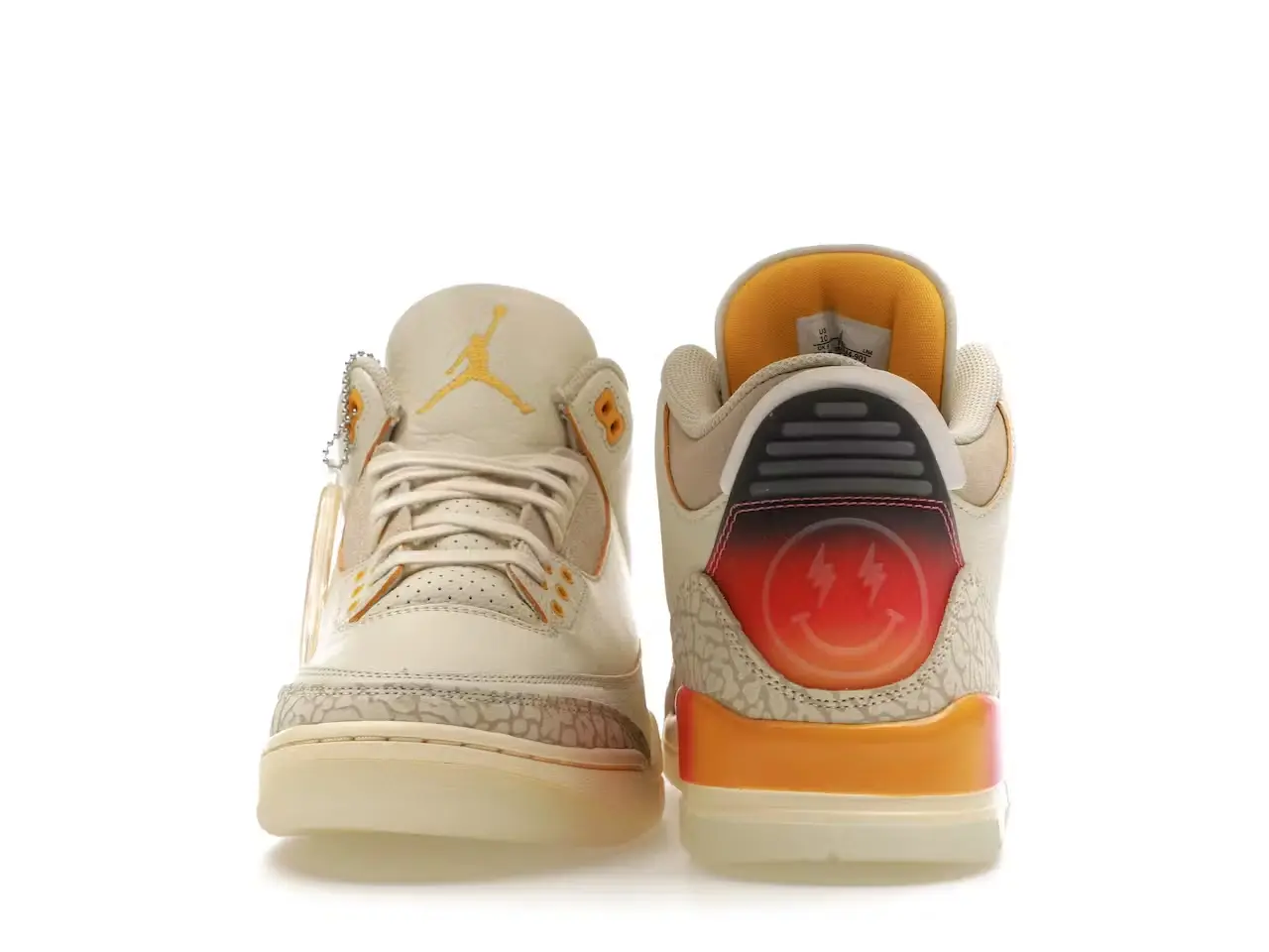 Jordan 3 Retro SP x J Balvin Medellín Sunset FN0344-901 minymal sneakers tenis 5 Jordan 3 Retro SP x J Balvin Medellín Sunset parte delantera