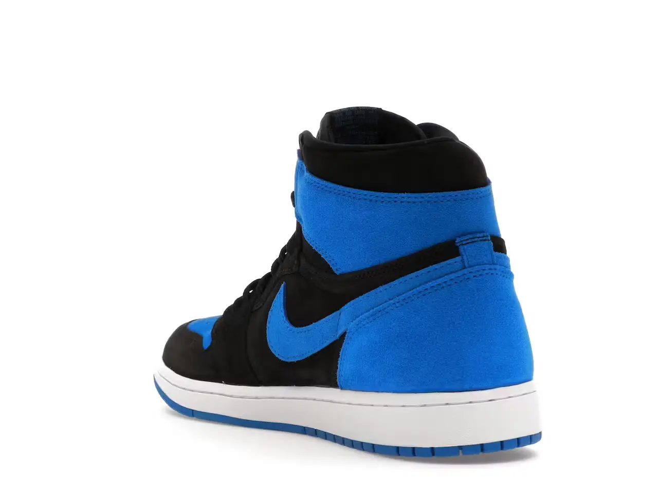 Jordan 1 Retro High OG - Royal Reimagined DZ5485-042 tenis sneakers minymal 3 tenis Jordan 1 Retro High OG - Royal Reimagined parte trasera izquierda