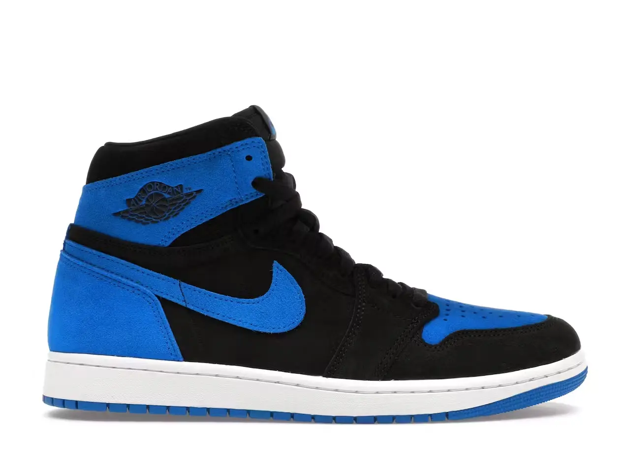 Jordan 1 Retro High OG - Royal Reimagined DZ5485-042 tenis sneakers minymal tenis Jordan 1 Retro High OG - Royal Reimagined parte derecha