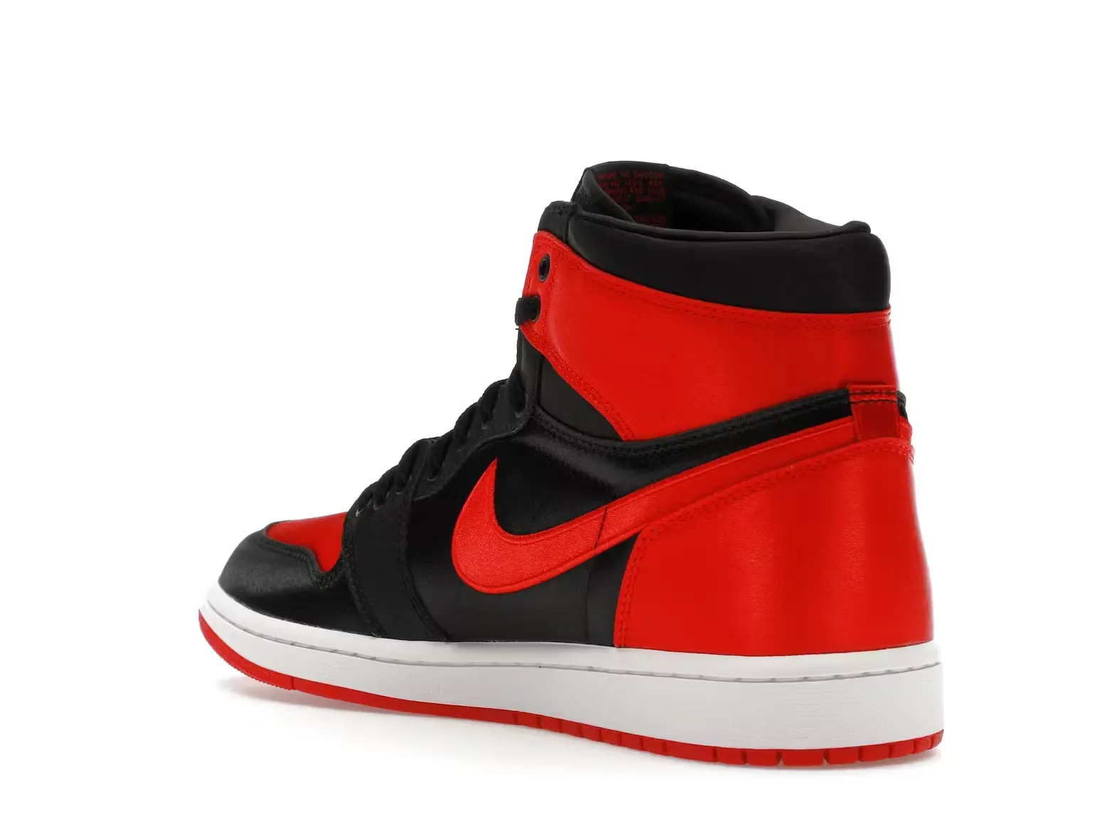 Jordan 1 Retro High OG - Satin Bred (Mujer) FD4810-061 minymal tenis sneakers 3 Jordan 1 Retro High OG - Satin Bred parte trasera izquierda