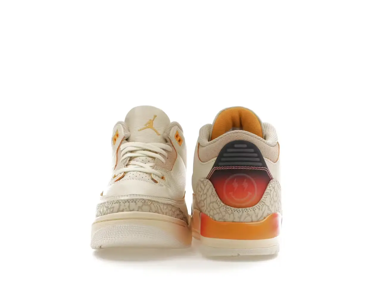 Jordan 3 Retro SP x J Balvin Medellín Sunset (Niños Pequeños) FN0346-901 minymal tenis sneakers 5 tenis Jordan 3 Retro SP x J Balvin Medellín Sunset (Niños Pequeños) parte delantera