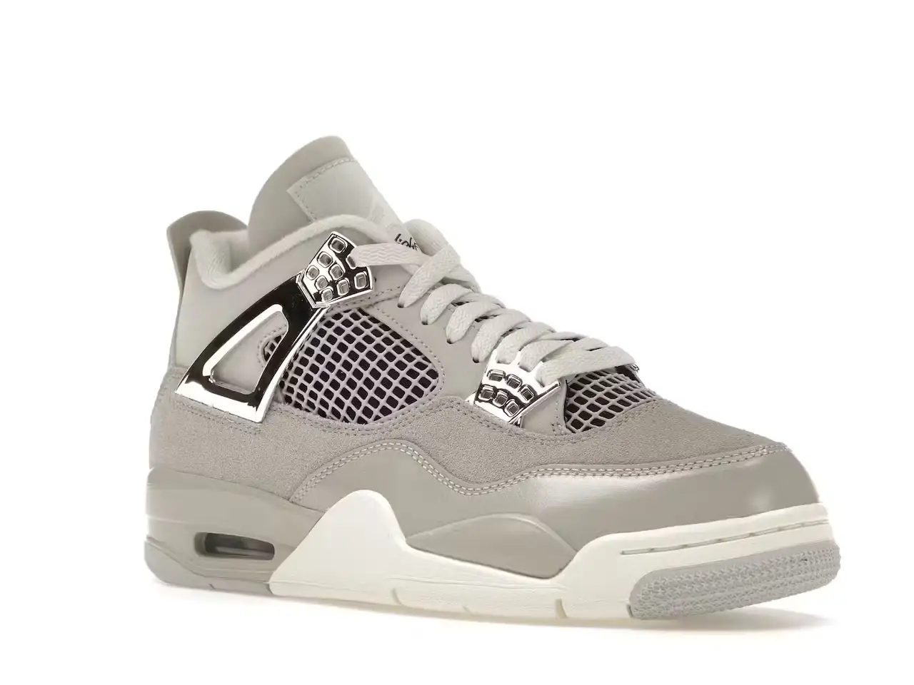 Jordan 4 Retro - Frozen Moments (Mujer) AQ9129-001 minymal tenis sneakers 2 Jordan 4 Retro - Frozen Moments (Mujer) parte delantera derecha