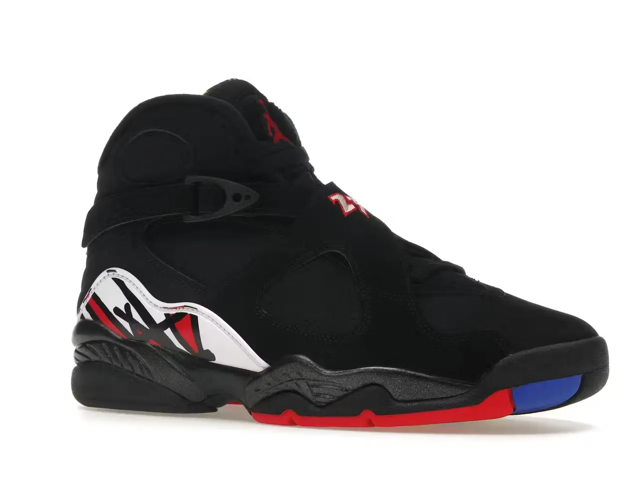 Jordan 8 Retro Playoffs (2023) 305381-062 minymal tenis sneakers 2 Jordan 8 Retro Playoffs (2023) parte delantera derecha