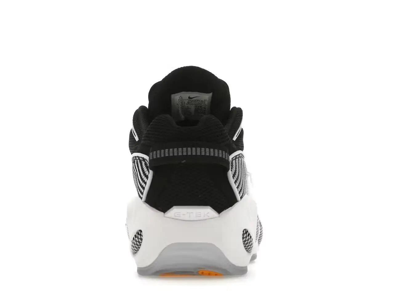 Nike NOCTA Glide x Drake Black White DM0879-001 minymal tenis sneakers 5 Nike NOCTA Glide x Drake Black White parte trasera minymal