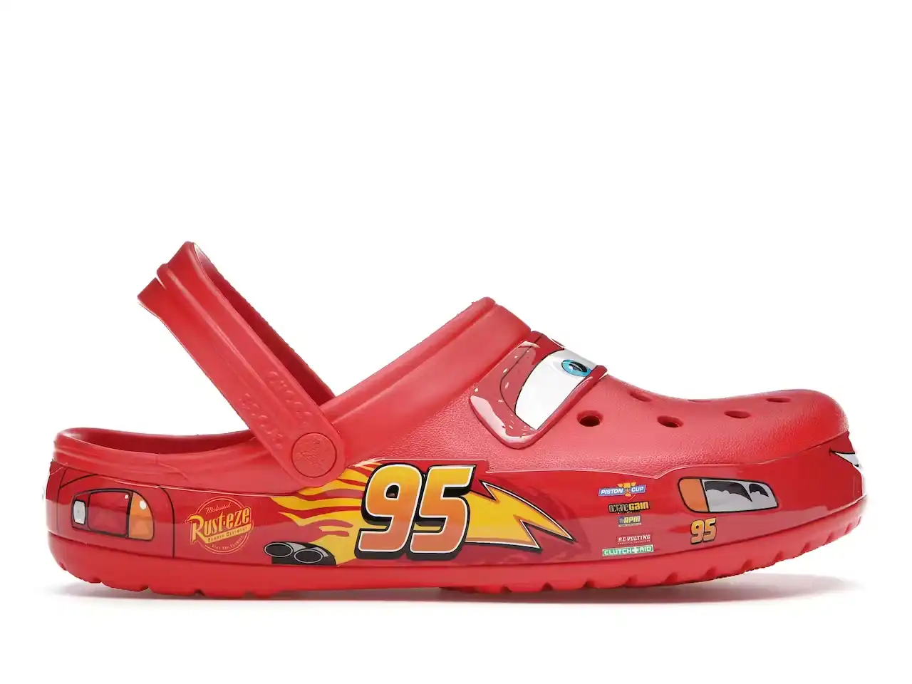 Crocs Classic Clog Lightning McQueen tenis minymal sandalias sandalias Crocs Classic Clog Lightning McQueen