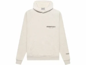 sudadera Fear Of God Essentials Hoodie Oatmeal minymal sneakers sudadera