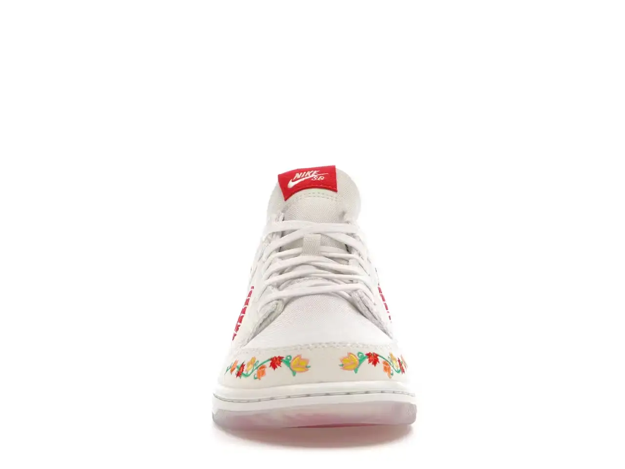 Nike SB Dunk Low Decon N7 Opti Yellow University Red FD6951-700 sneakers minymal tenis 4 tenis Nike SB Dunk Low Decon N7 Opti Yellow University Red parte delantera