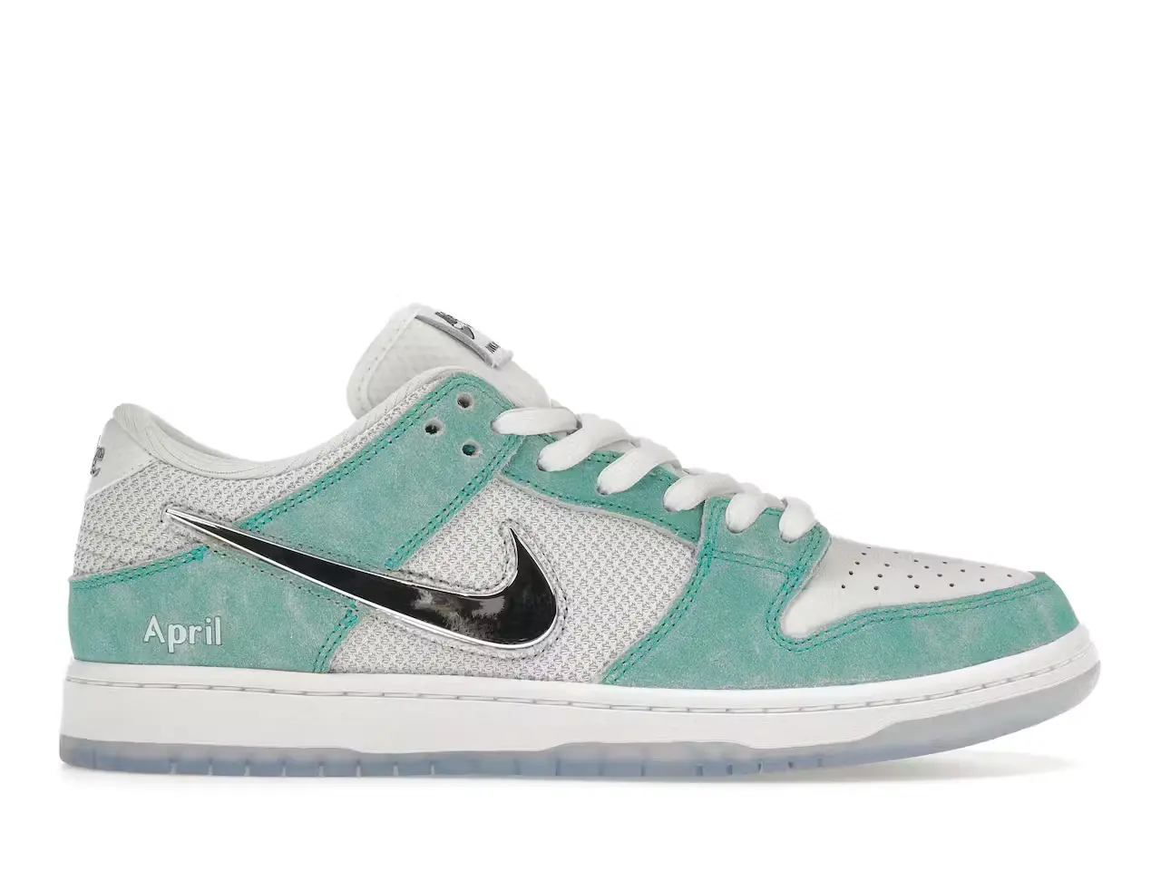 Nike SB Dunk Low Pro x April Skateboards FD2562-400 minymal tenis sneakers tenis Nike SB Dunk Low Pro x April Skateboards
