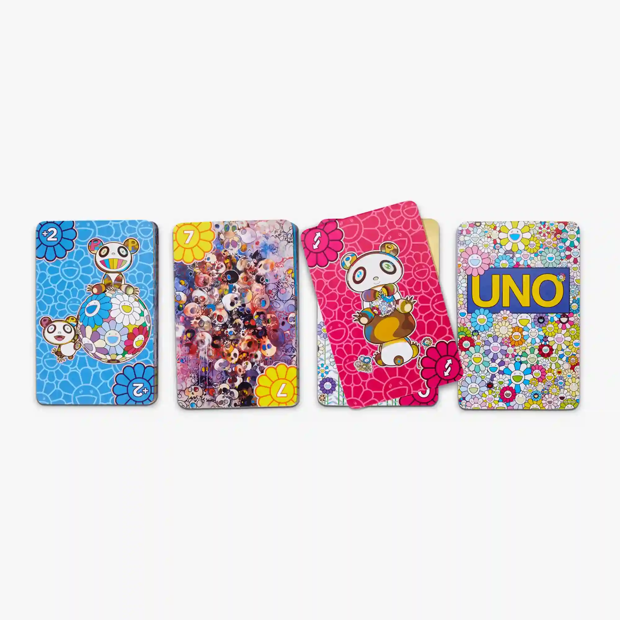UNO x Takashi Murakami Artist Series Card Game minymal 6 (2) cartas UNO x Takashi Murakami Artist Series Card Game minymal 6