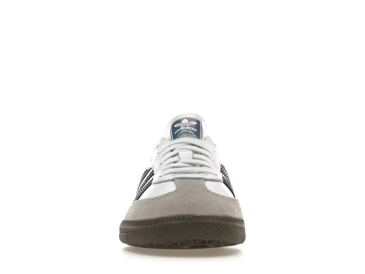 adidas Samba OG Cloud White Core Black BZ0057-B75806 minymal sneakers tenis 4 tenis sneakers adidas Samba OG Cloud White Core Black 4