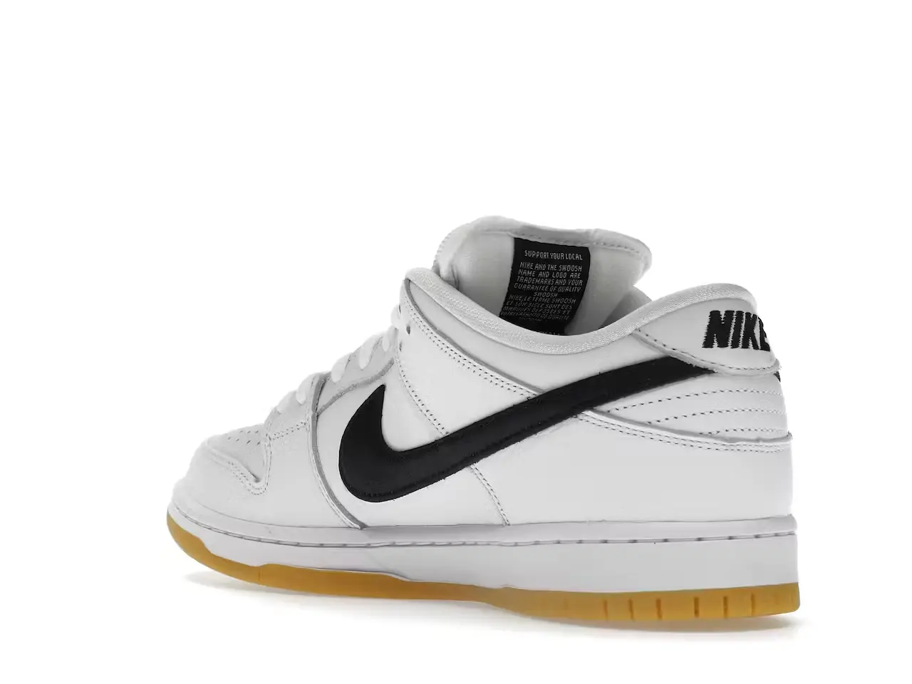 Nike SB Dunk Low Pro White Gum CD2563-101 minymal tenis sneakers 3 tenis Nike SB Dunk Low Pro White Gum 3