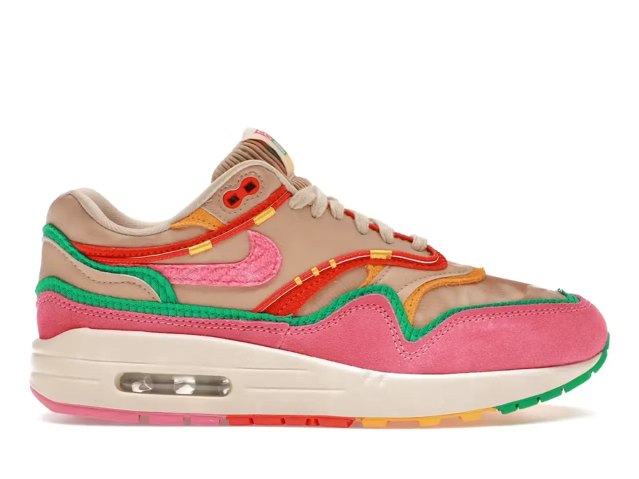 tenis Nike Air Max 1 Familia FN0598-200 minymal sneakers tenis Nike Air Max 1 Familia FN0598-200