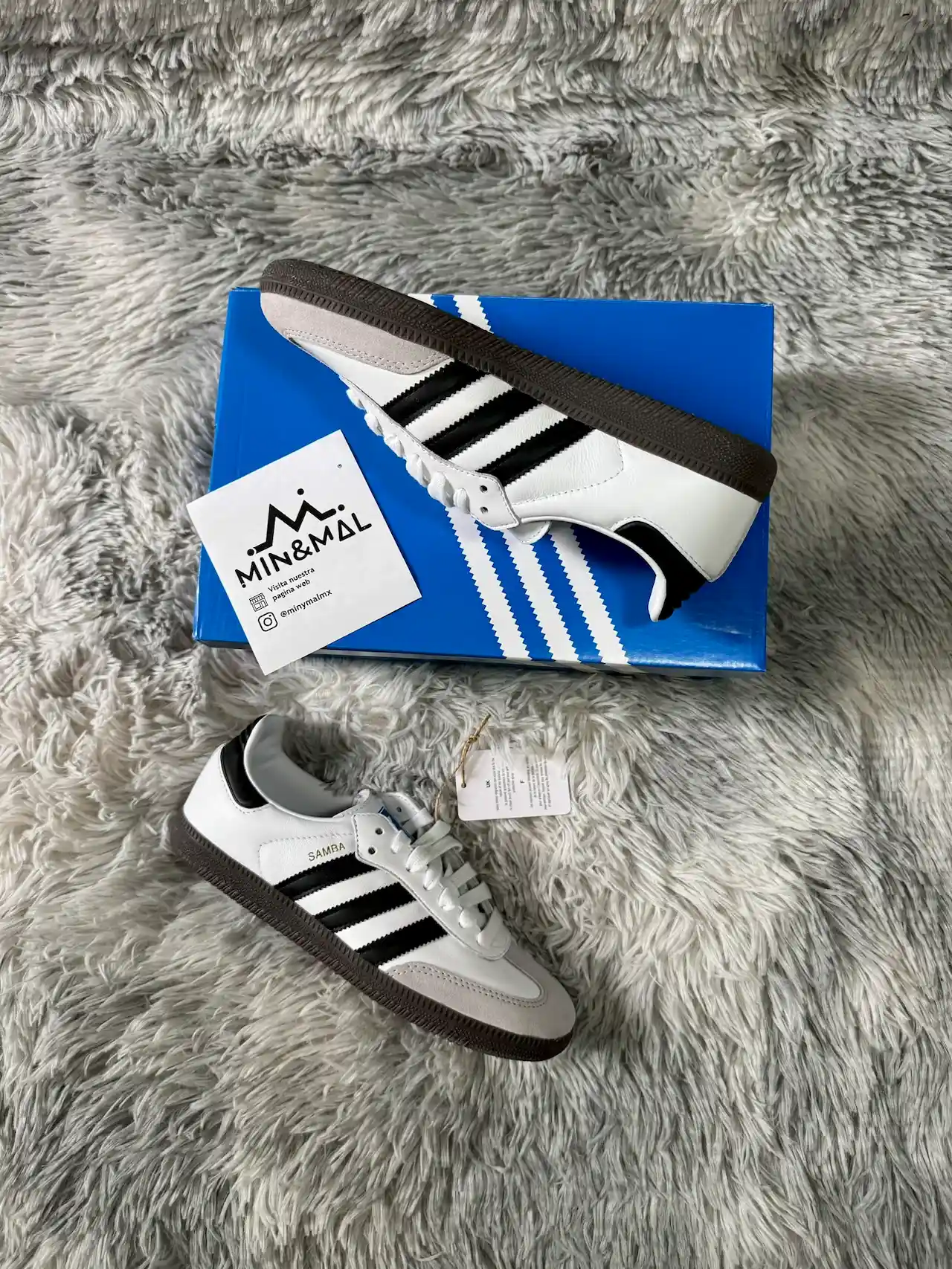 tenis adidas Samba OG Cloud White minymal 3