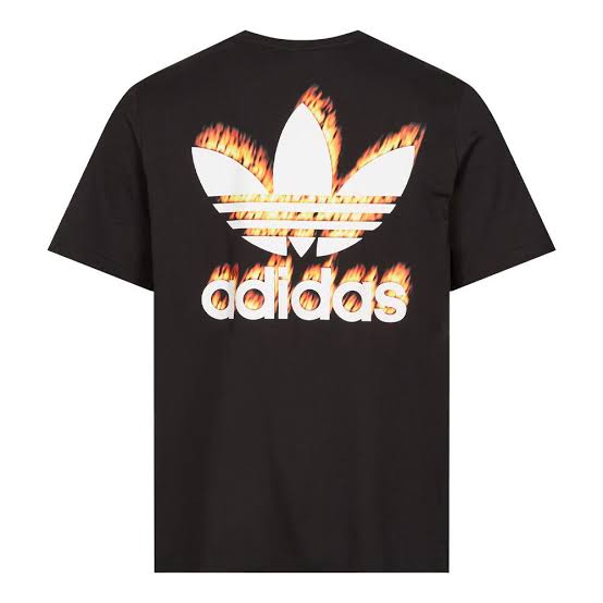 Playera Adidas Trifolio Fire Black 3 Playera Adidas Trifolio Fire Black 3